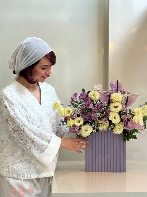 باکس گل رخ سپید مهر - تصویر 2