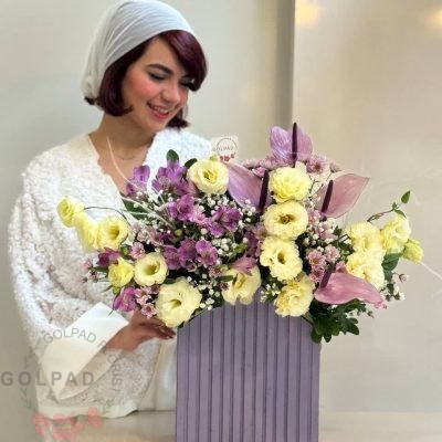 باکس گل رخ سپید مهر