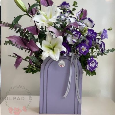 باکس گل فلورا عطر گلهای عاشق