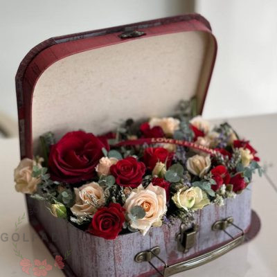 باکس گل آراد | هدیه‌ای شیک و ماندگار برای روز پدر