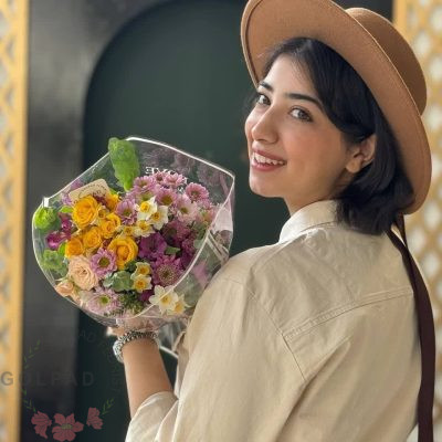 دسته گل ثمین | ترکیبی لطیف